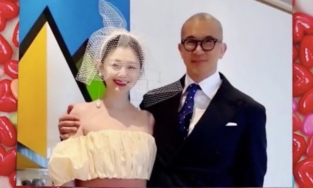 Từ Hy Viên mặc crop top chụp ảnh cưới với chồng Hàn ngay tại nhà riêng