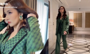 Lã Thanh Huyền diện cả cây đồ hiệu, đeo đầy kim cương vẫn bị netizen chê