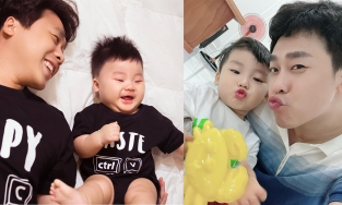 Thiếu gia Minh Hải đăng ảnh con trai sau tin đồn có con riêng ở nước ngoài