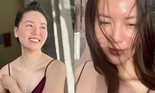 Phương Linh tự tin khoe mặt mộc ở tuổi U40, da đẹp như U20 hoá là có bí quyết