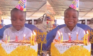 Quang Linh Vlogs 'mượn danh' Lôi Con thổi nến hát mừng sinh nhật Thùy Tiên 