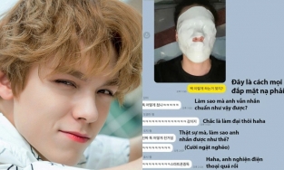 Vernon (SEVENTEEN) đăng ảnh đắp mặt nạ kín mít, bất ngờ tạo ra challenge không phải ai cũng làm được