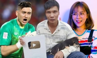 Đặng Văn Lâm, Huấn Hoa Hồng cùng xem livestream dạy trát vữa của Lộc Fuho