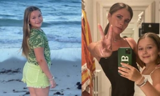 Con gái David Beckham lại trở thành tâm điểm của cư dân mạng vì cân nặng