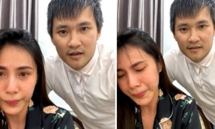 Thủy Tiên bật khóc, cam kết khi hết giãn cách sẽ ra ngân hàng livestream toàn bộ quá trình in sao kê tiền từ thiện 