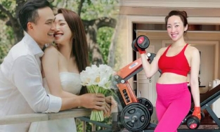 Vợ kém 16 tuổi của Chi Bảo lần đầu khoe bụng bầu sau 4 tháng kết hôn