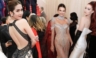 Ngọc Trinh bất ngờ bị gọi tên trong bức ảnh 'gây sốt' của Kendall Jenner và Gigi Hadid tại Met Gala 2021