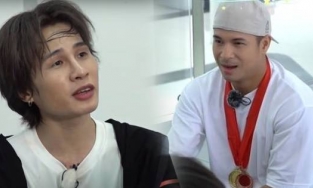 Jack tiếp tục vô lễ với Trương Thế Vinh khi ném thẳng chai nước vào mặt đàn anh 