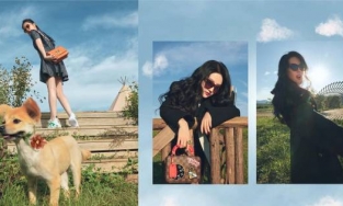 Đăng ảnh đi chơi sương sương, Lưu Diệc Phi được khen đẹp không khác gì ảnh tạp chí