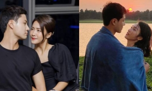 Thanh Sơn và Khả Ngân tình tứ mọi khoảnh khắc dù '11 tháng 5 ngày' đã đóng máy