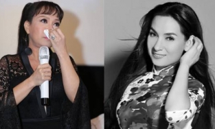 Việt Hương ôm tro cốt Phi Nhung về Mỹ cho con gái Wendy Phạm 