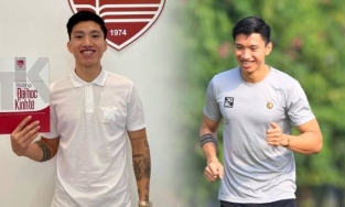 Tranh thủ thời gian nghỉ sau chấn thương, Đoàn Văn Hậu đi học đại học