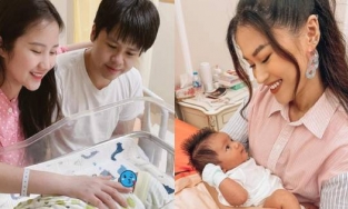 Hình ảnh cận mặt hiếm hoi của quý tử nhà Phan Thành - Primmy Trương