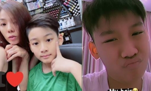 Lệ Quyên nhớ con không dám nói, con trai lại có phản ứng 'dở khóc dở cười'