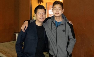 Nửa năm không gặp con, Quang Dũng bị con trai vượt chiều cao ở tuổi 13