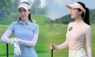 Hoa hậu Đỗ Mỹ Linh nói gì khi bị nói đến sân golf để 'săn đại gia'?