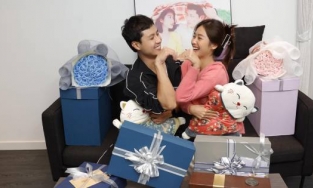 Thanh Sơn và Khả Ngân chia sẻ bộ ảnh 'tình bể bình', fan háo hức đợi ngày thành đôi