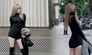 Mặc ai gọi tên, Thiều Bảo Trâm xuống phố hỏi vu vơ cũng xinh như 'búp bê'