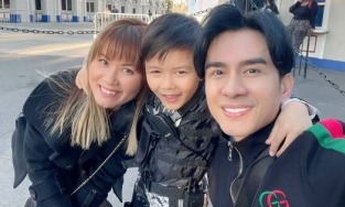 Đan Trường và vợ cũ lại bên nhau không khoảng cách như người một nhà