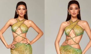 Thùy Tiên vừa hé lộ trang phục dạ hội tại Miss Grand, Đỗ Mỹ Linh đã đòi mặc