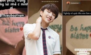 Danh tính người tặng chiếc bánh 'trà xanh' cho Thiều Bảo Trâm