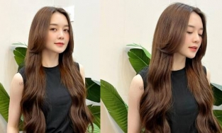 Chị gái Thiều Bảo Trâm tóc dài thướt tha tái xuất MXH