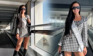 Vừa tới Israel, Kim Duyên đã nhận được tin vui khi lọt top 5 BXH Pre Arrival