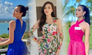 Bị gọi là 'cô Thắm', Đỗ Thị Hà giải thích lý do mặc đồ màu mè ở Miss World