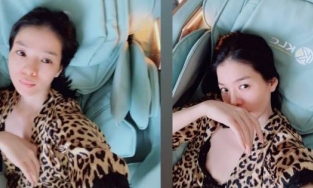 Nửa đêm, Lệ Quyên lại mặc đồ ngủ khoe tài sản trong biệt thự triệu đô: Chiếc ghế trăm triệu