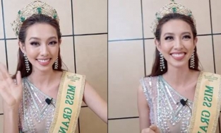 Nói tiếng Thái trôi chảy nhưng Thùy Tiên chỉ học 10 bài trước khi tham dự Miss Grand International 