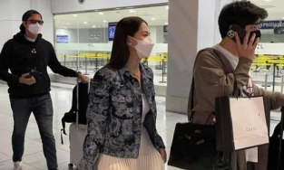 Mỹ nhân đẹp nhất Philippines đi chấm thi Miss Universe cũng được chồng 'hộ tống'