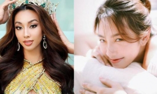 Thùy Tiên 'xả vai' Hoa hậu, mặt mộc đi nhậu với học trò của 'chị đại' Lukkade