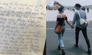 Bạn gái Hoàng Dũng khoe thư tình viết tay hay như Lưu Quang Vũ gửi Xuân Quỳnh