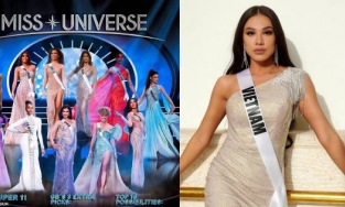 Á hậu Kim Duyên lọt danh sách Super 11 của Global Beauties trước đêm Chung kết Miss Universe
