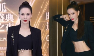 Gương mặt và thân hình như vừa cải lão hoàn đồng của 'Tiểu Long Nữ' Lý Nhược Đồng ở tuổi U60 