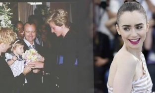 Lily Collins tiết lộ từng được tặng hoa cho Công nương Diana, ném đồ chơi vào đầu Thái tử Charles