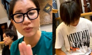 Trang Khàn dịu dàng chúc Hồ Văn Cường thành công