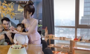 Diệp Lâm Anh đăng ảnh mới cho thấy đã chuyển từ biệt thự mặt đất nhà chồng lên chung cư