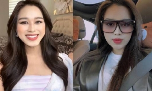 Hoa hậu Đỗ Thị Hà đi làm đẹp để chuẩn bị về Việt Nam 