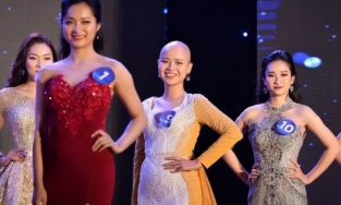 Hoa khôi Ngoại thương từng bị ung thư tham dự Miss World Vietnam 