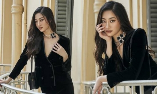 Hết Thiều Bảo Trâm lại đến Hoa hậu Lương Thùy Linh cosplay Rosé (BlackPink)