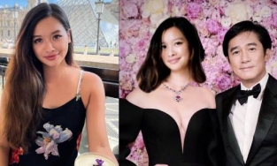 Vừa phủ nhận hẹn hò chồng cũ Châu Tấn, cô gái gốc Việt đã công khai bạn trai cũ là Lương Triều Vỹ