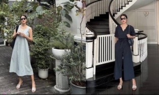 Tăng Thanh Hà khoe eo con kiến dù mới sinh con được 1 tháng