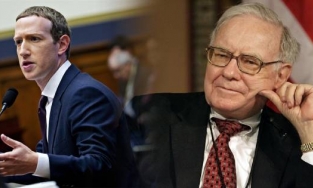 Ông chủ Facebook 'sa cơ', để Warren Buffett 'vượt mặt'