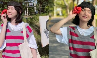 Mùng 4 Tết Hải Tú khoe ảnh mới, đậm chất Sơn Tùng M-TP 