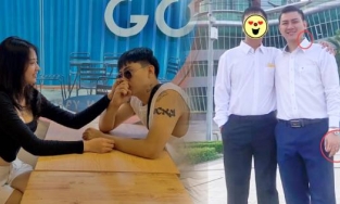 Hoài Lâm đeo nhẫn cưới, thân hình biến đổi