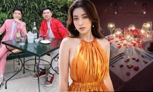 Hoa hậu Đỗ Mỹ Linh đang hẹn hò với cậu cả hay cậu thứ nhà bầu Hiển?