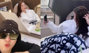 Chỉ một khoảnh khắc chụp lén, Ngọc Trinh xứng danh 'mỹ nhân ngủ gật'