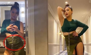 Hương Tràm vướng nghi vấn mang bầu