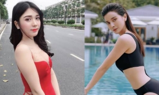 Nhan sắc ngoài đời quyến rũ của 2 thiếu úy trong phim 'Bão ngầm'